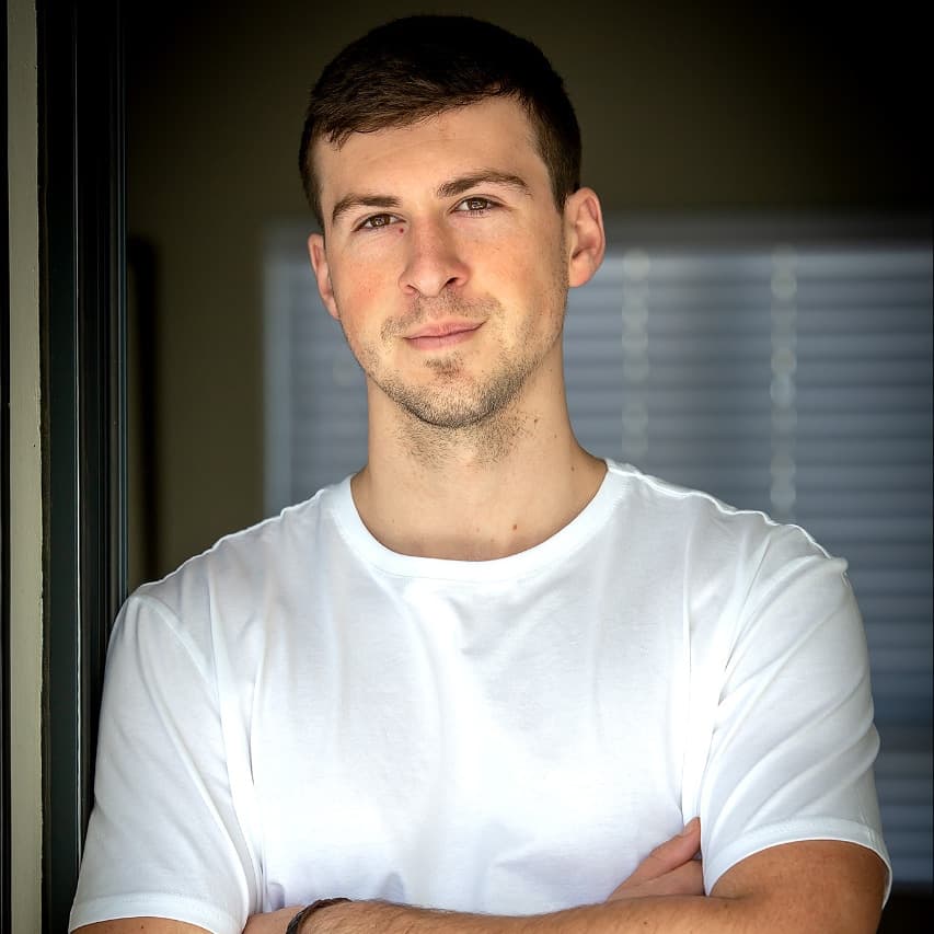 Gustav Lotz portrait at work